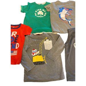 Boys Tee Shirt Tank Lot  4T 5T